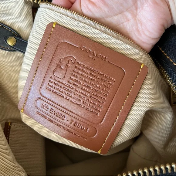 Coach 1941 Archive Duffle Bag - Picture 8 of 17